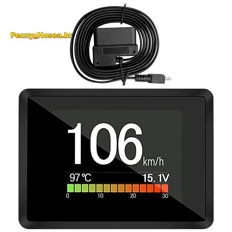 [Vendas Quentes P] Para Carro A203 OBD2 Computador A Bordo Digital Viagem Display Medidor De Consumo De Velocidade OBD2