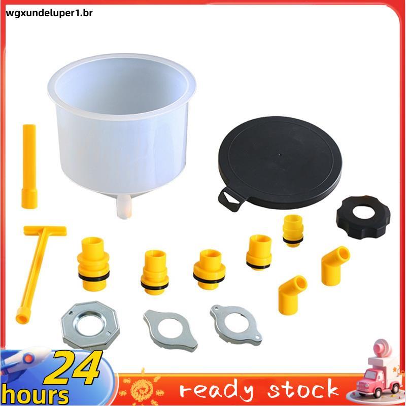 Kit De Funil De Enchimento De Líquido Refrigerante De Radiador De Carro , Ferramenta De Sistema De Resfriamento À Prova