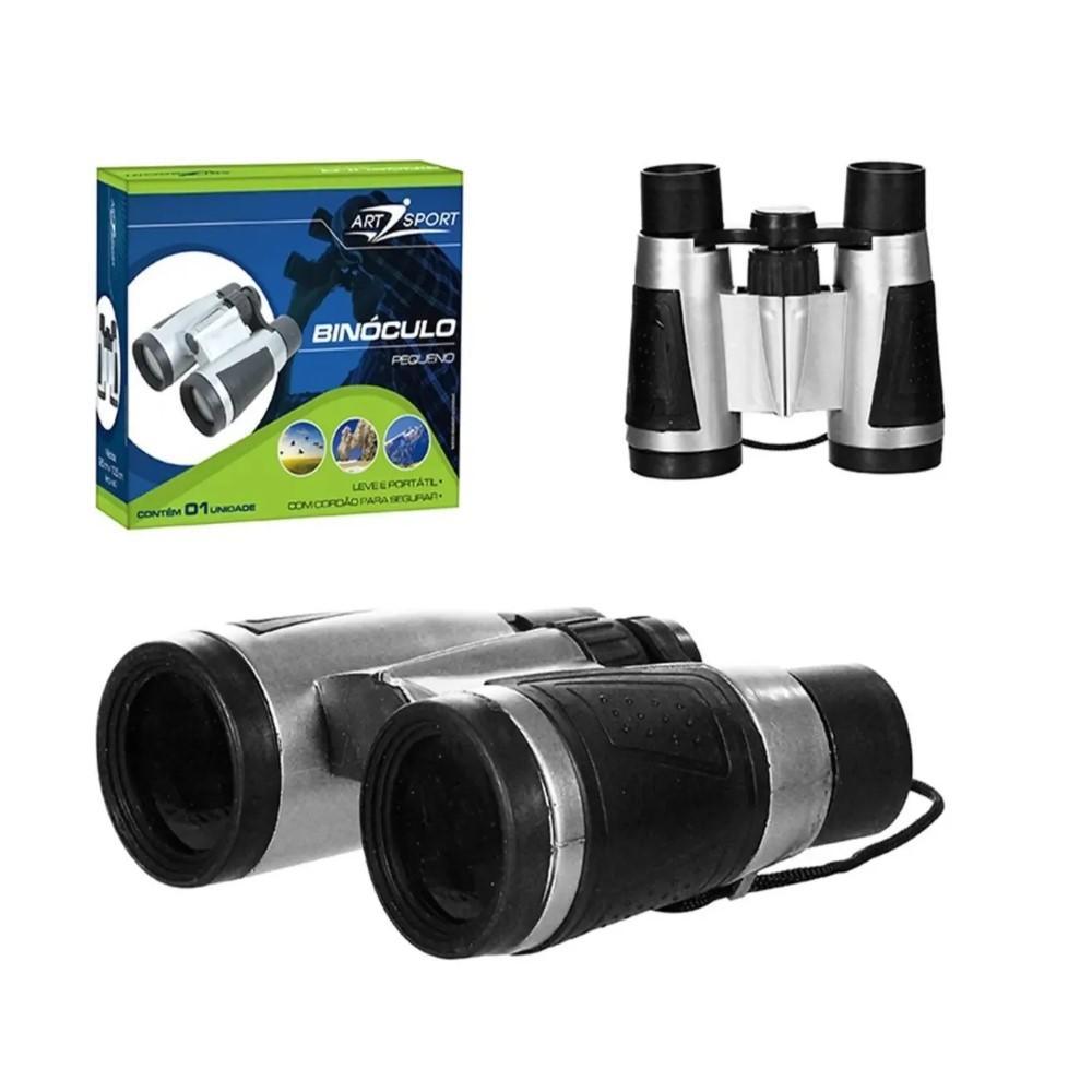 BINOCULO INFANTIL PORTATIL ART SPORT AJUSTAVEL LONGO ALCANCE LUNETA BRINQUEDO EDUCATIVO