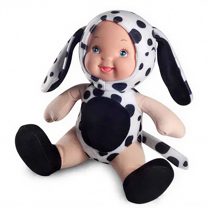 Boneca Baby Filhotes Dálmata Cortex Cachorrinho Macia