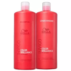 Kit Wella Invigo Color Brillaince Salon Duo (2 Produtos) BLZ