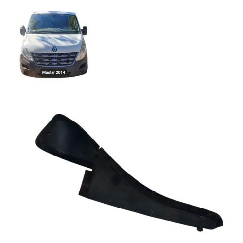 Acabamento  Churrasqueira Lado Esquerdo Renault Master 2014 Preto Esquerdo