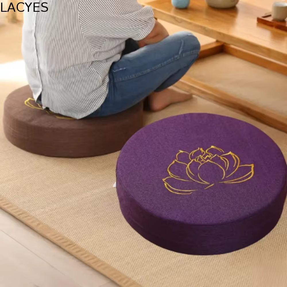 Imagem Almofada De Meditação Para Ioga LACYES , Tapete Tatami Espesso De Estilo Japonês , Assento Redonda Removível
