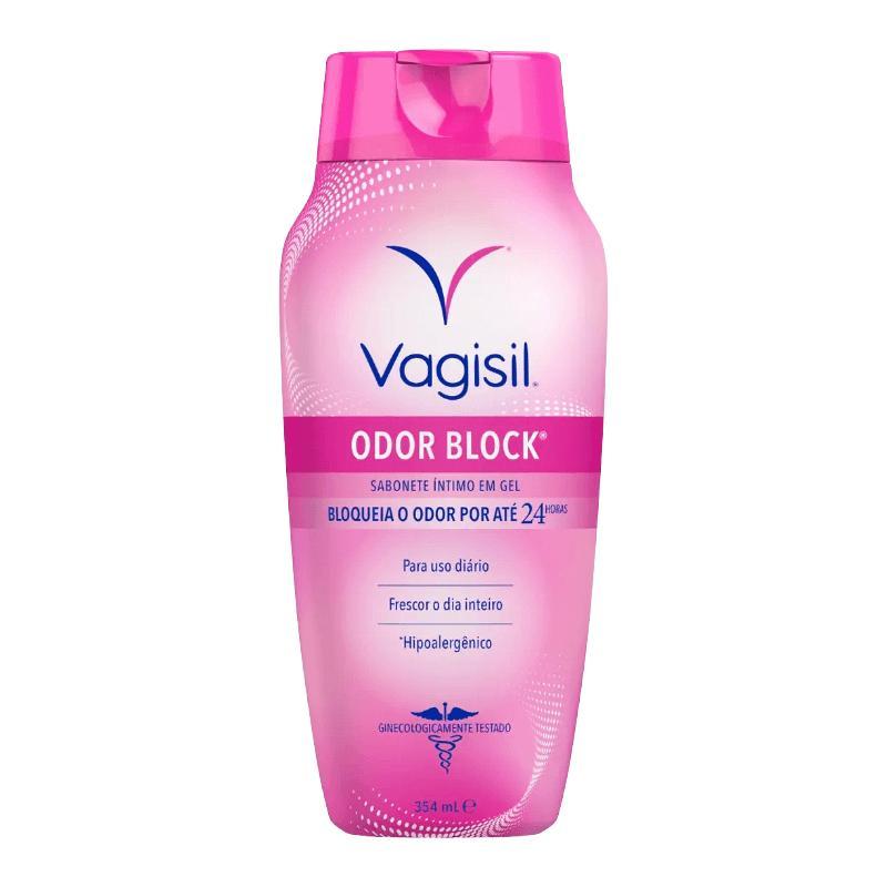 Sabonete Íntimo Vagisil  Odor Block Em Gel 354ml
