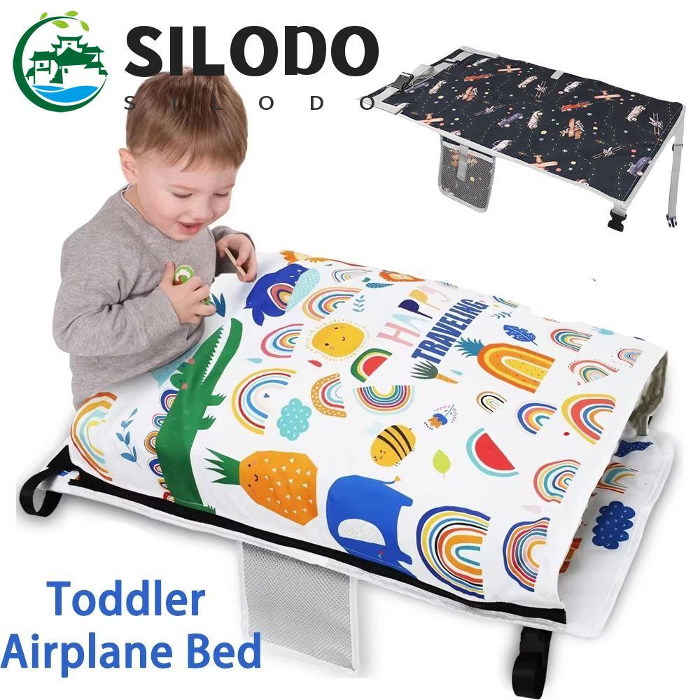 Cama De Apoio Para Os Pés Infantil SILODO , Descanso Portátil Pernas , Avião Viagem De Bebê , Extensor De Assento