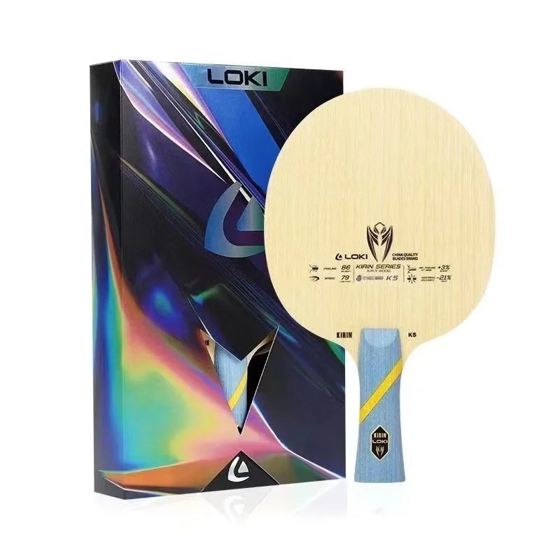 LOKI Kirin K5 Placa Inferior De Remo De Tênis De Mesa Treinamento Avançado De Madeira Maciça De 5 Camadas