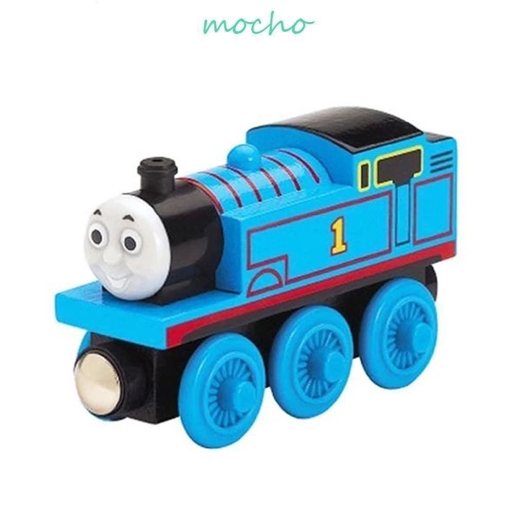MOCHO Trem Thomas modelo de aniversário, vagão Gordon, locomotivas de madeira Henry DAUQ