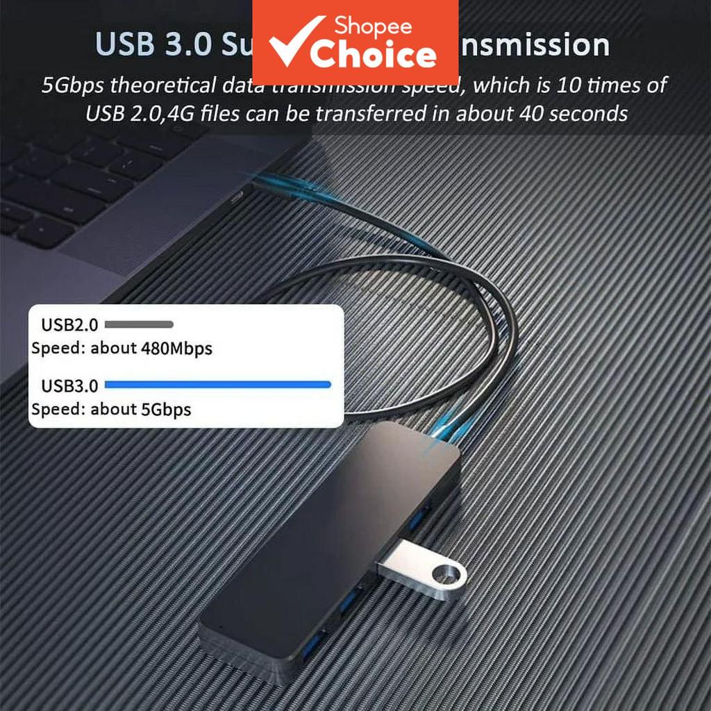 Hub USB 3.0 De Alta Velocidade Divisor De Múltiplas Portas 4/7 Adaptador Para Laptop MacBook iPad Surface Pro Docking
