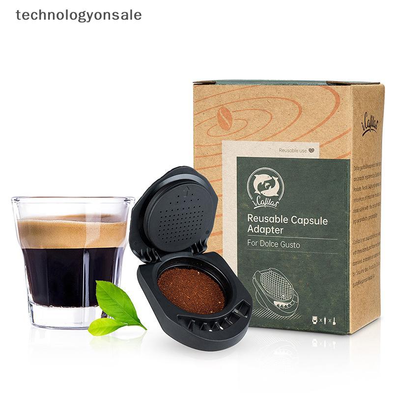 [Tech] Adaptador De Cápsula Reutilizável Para Café Dolce Gusto Conversível Com Genio Boutique