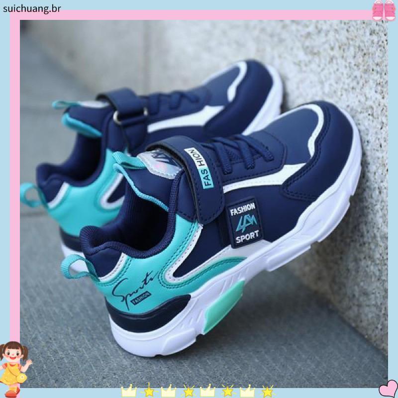 kit tênis infantil masculino tênis infantil masculino Outlet balcão de apuramento sapatos masculinos primavera couro i