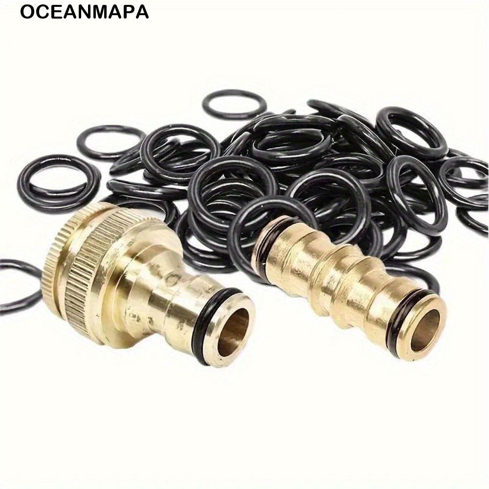 Kit De Vedação De Anel OCEANMAPA 225 Unidades , Faixas De Borracha Nitrílica Resistentes A Óleo De Vários Tamanhos , À P