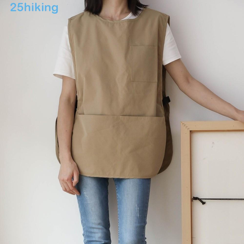 Avental De Cozinha Doméstico Para Caminhada , Roupas De Trabalho Impermeáveis De Limpeza Japonesa , Capa De Barbeiro Uni