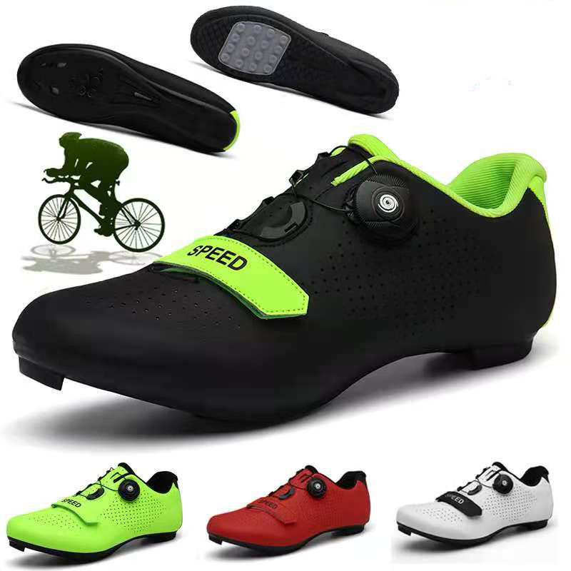 Sapatilhas de ciclismo com travamento para homens, sapatilhas de ciclismo de estrada com travamento, sapatilhas de bicic