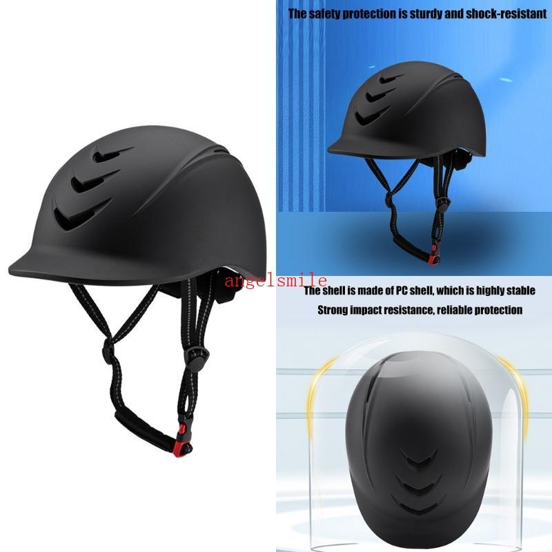 Capacete Equitação Ajustável Forro Espuma Para Treinamento Masculino E Feminino