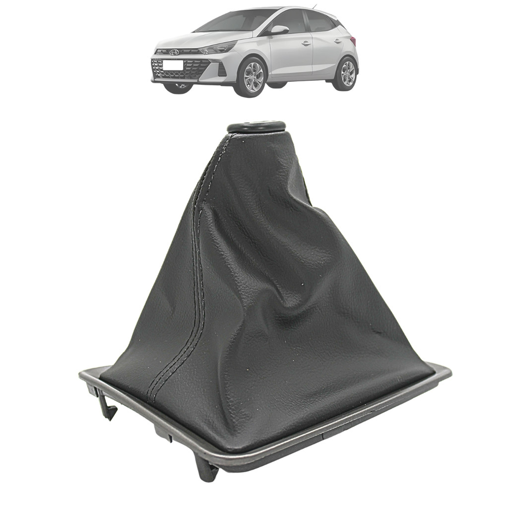 Coifa De Câmbio Hb20 Hatch Hb20s Sedan Preta Hb20x 2013 2014 2015 2016 2017 2018 2019