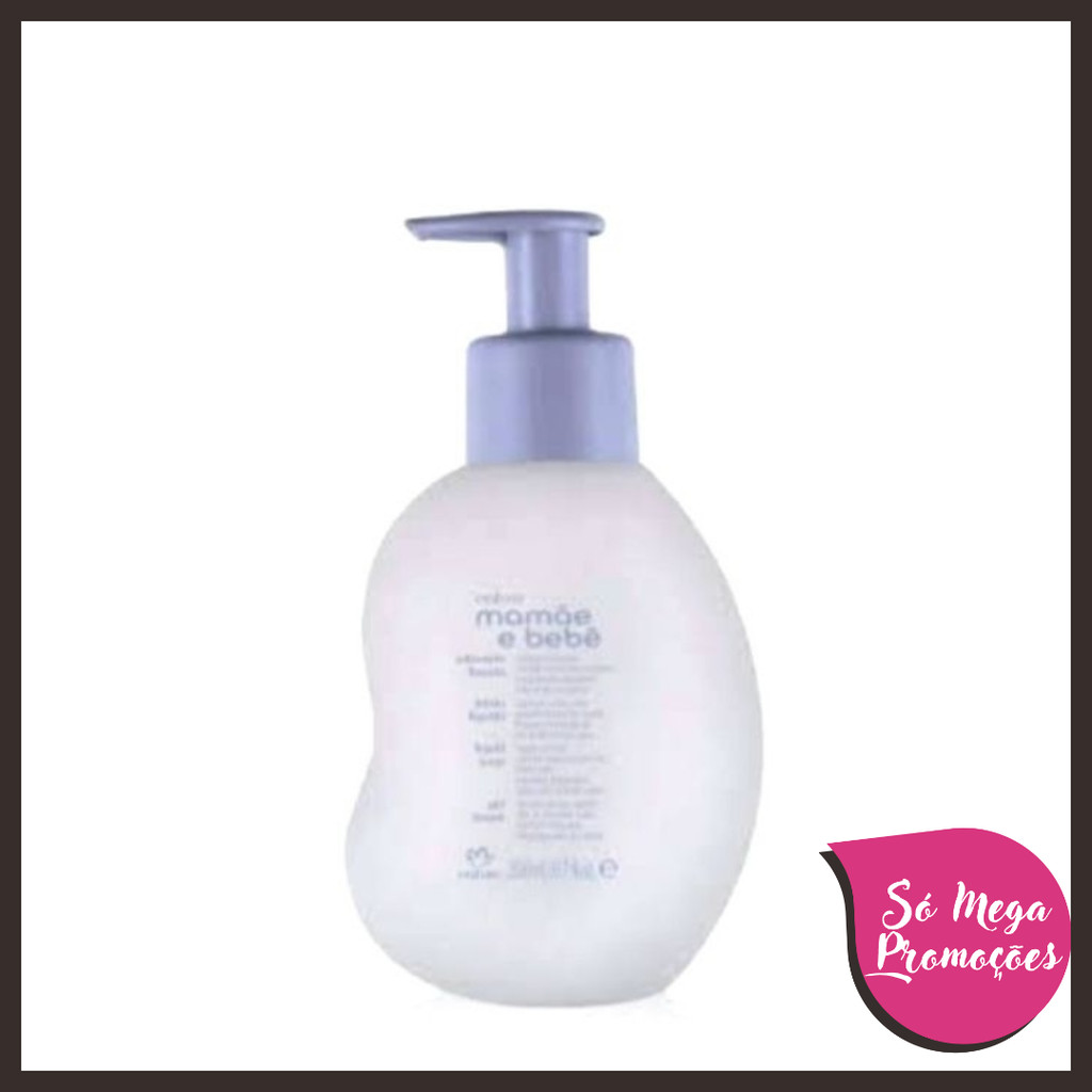 Sabonete Líquido Relaxante Mamãe e Bebê 200ml