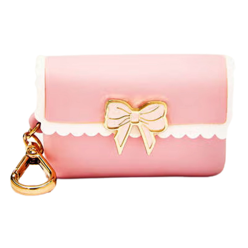 Bath & Body Works - Capinha Chaveiro Porta Álcool Gel Scallop Bow Snap Case
