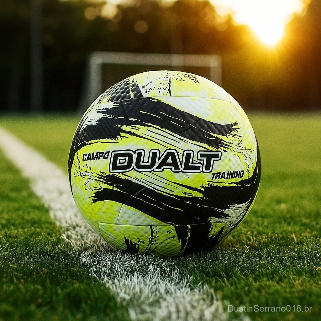 Bola de Futebol de Campo Durável em PVC Dualt Training