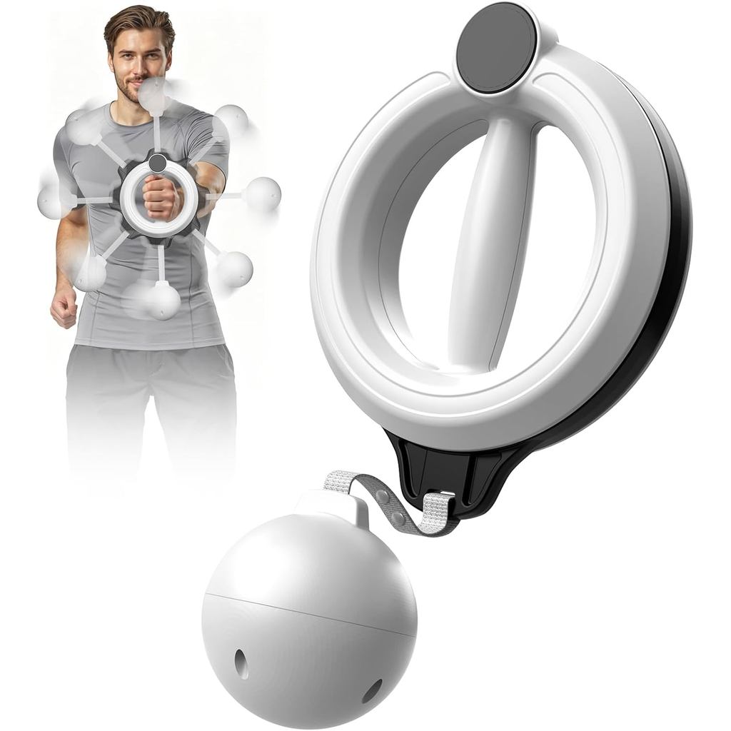 Aro Infinito para Braços 360 °   Aparelho de Exercício Manual para Braços, Antebraços, Peito, Ombros e Músculos dos Braç
