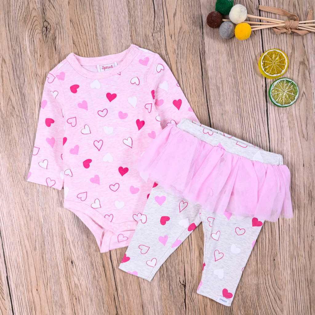 Comércio exterior europeu americano bebê menina primavera outono puro algodão manga comprida macacão triângulo Culottes 