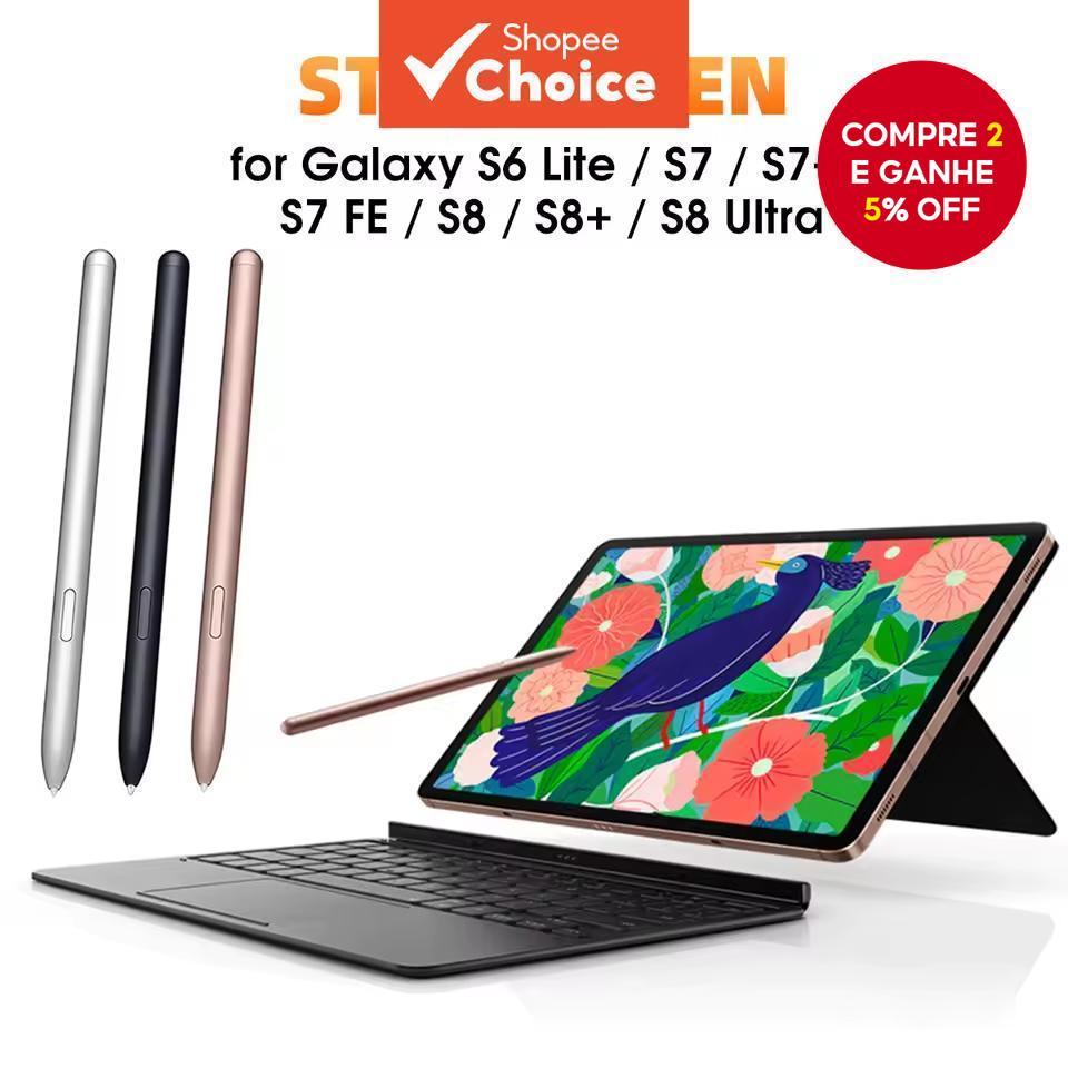 Para Tablet Samsung Caneta S Pen Para Tab S6 Lite S6lite S7FE S7 S7Plus S8 S8Plus S8 Ultra Caneta Touch Drawing Stylus