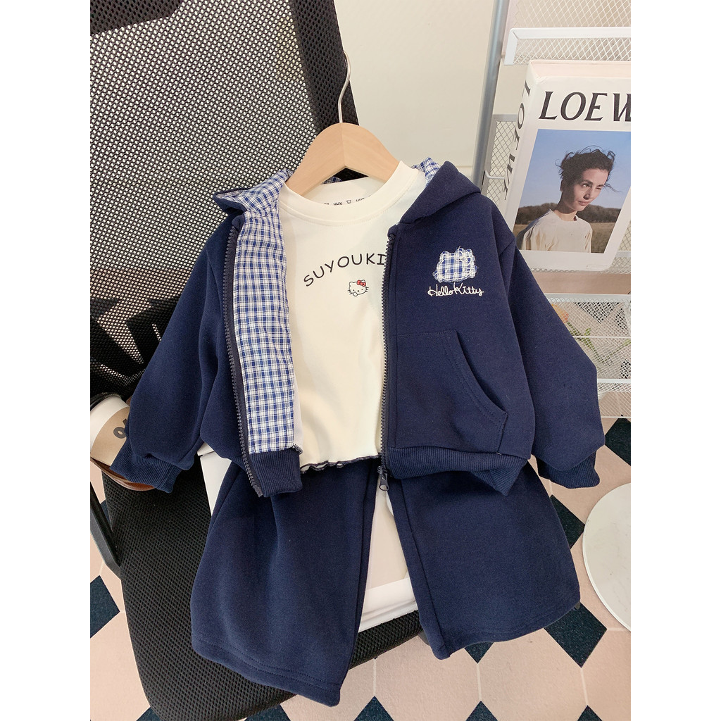 Meninas primavera terno 2026 novo estilo moda roupas infantis roupas infantis primavera outono bebê princesa terno