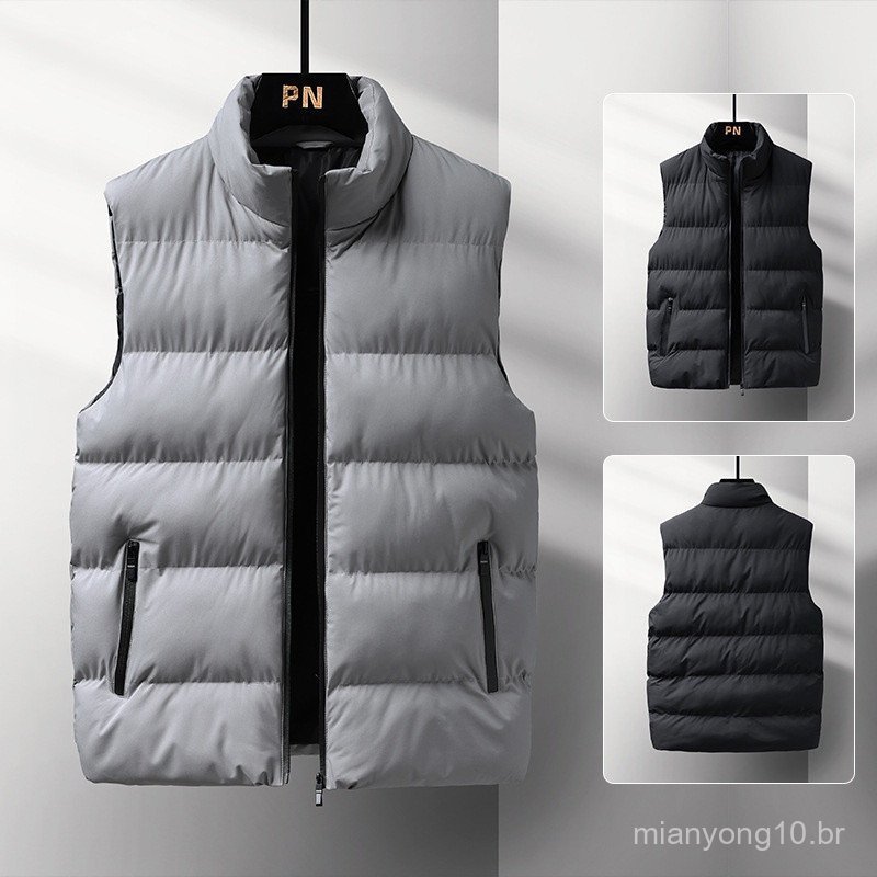 Casaco Colete Casual De Inverno Masculino .