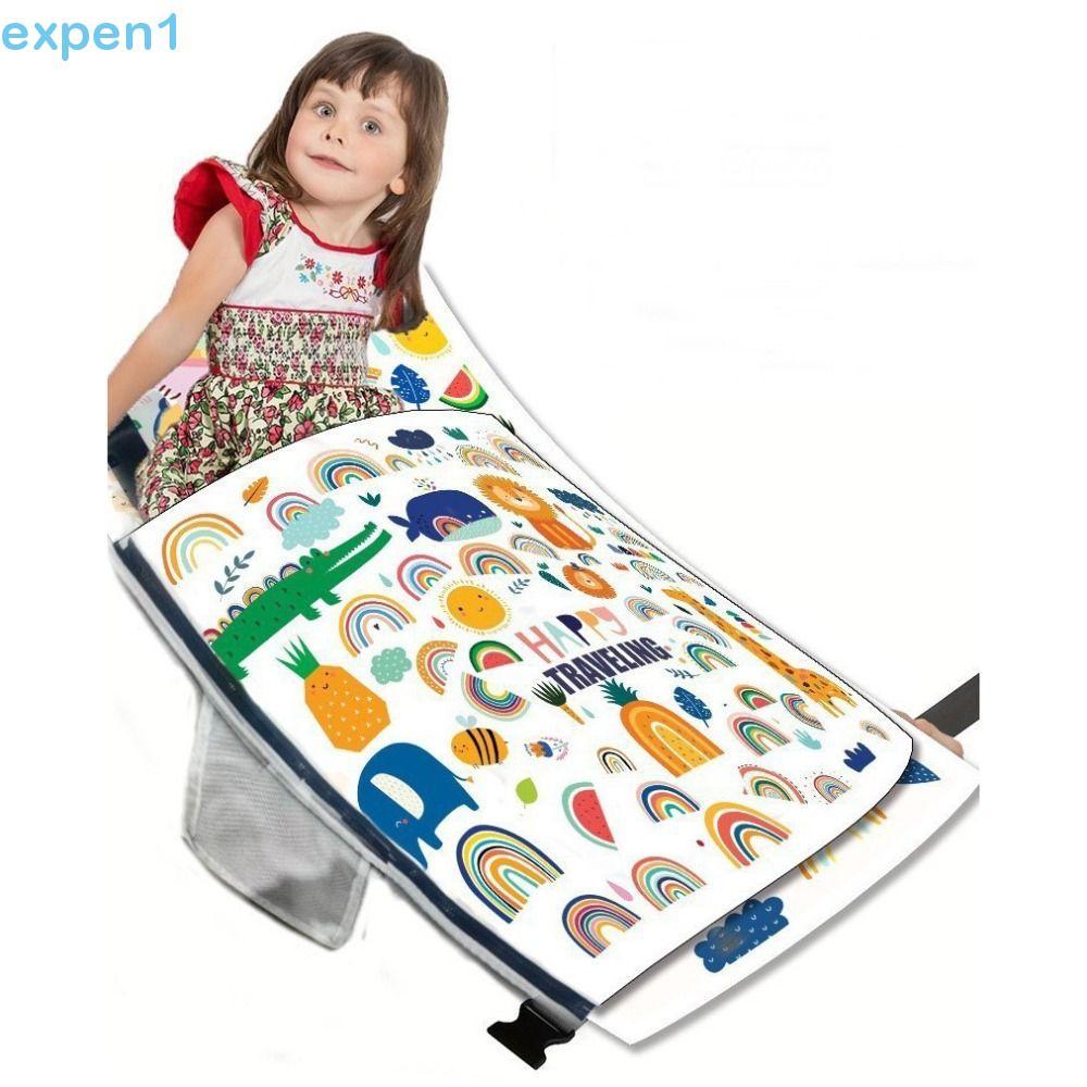 Cama De Apoio Para Os Pés Infantil EXPEN , Descanso Pernas Estilo Rede , Avião Viagem De Bebê , Dobrável