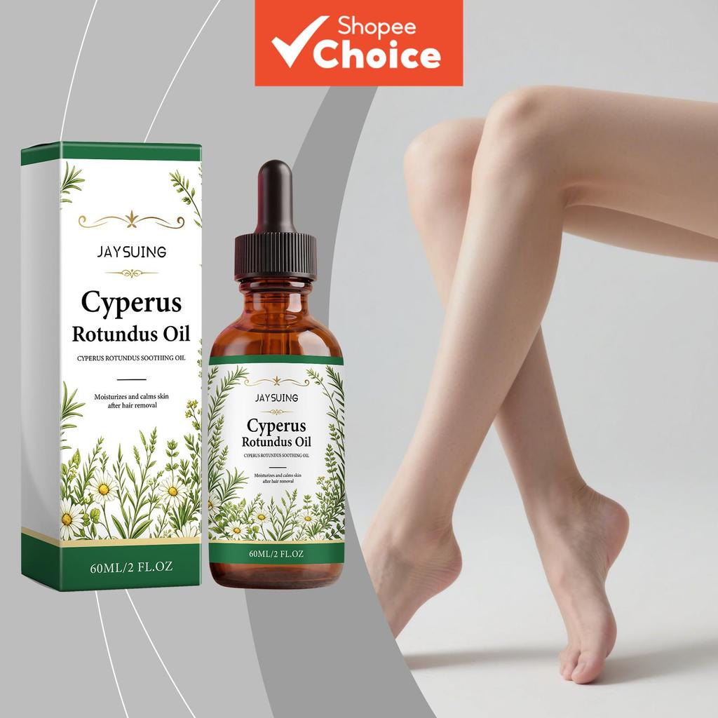 Óleo Pre-Barba Suavizante para Pele Macia, Fórmula Hidratante com Extrato de Raiz de Ciperus - 60 ml