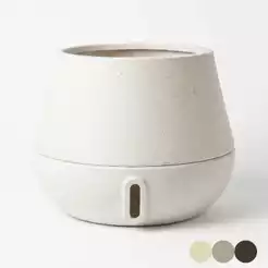 Vaso Cuia Autoirrigável M 25x32cm Brota Decorativo para Plantas