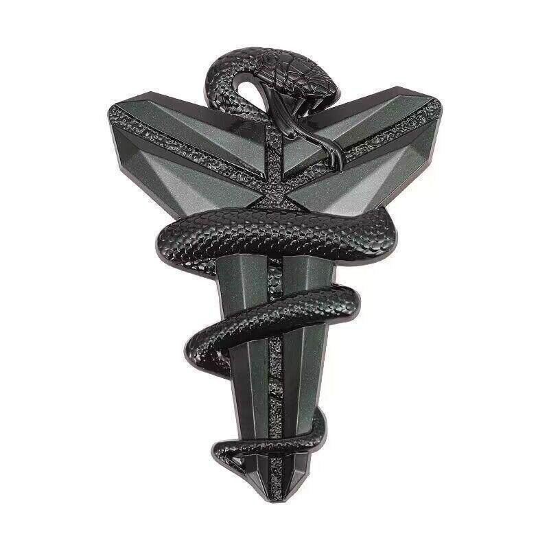 Novo emblema de carro KOBE Black Mamba Spirit LOGO, distintivo de metal 3D para carro, adesivo para carro, adesivo para