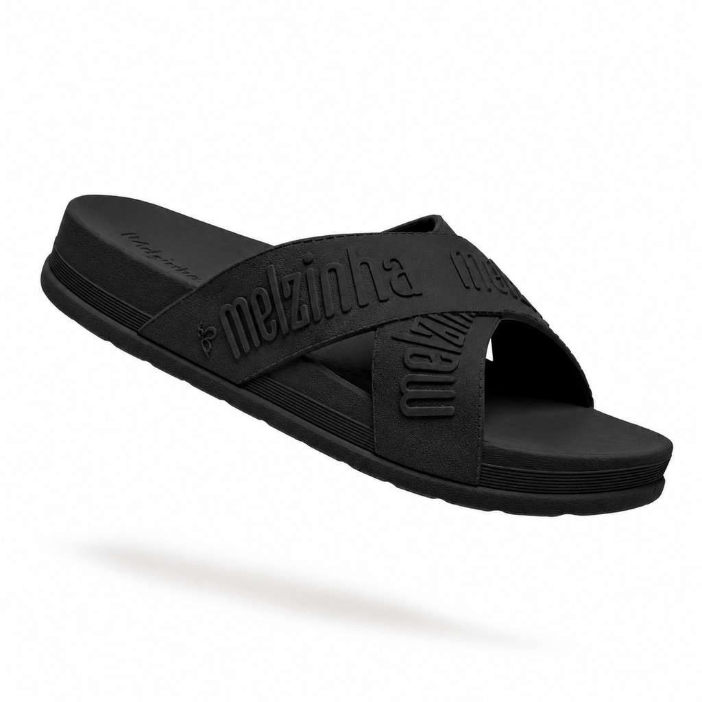 Sandalia Slide Ultra Conforto 2 Tiras Blog Feminina Nuvem