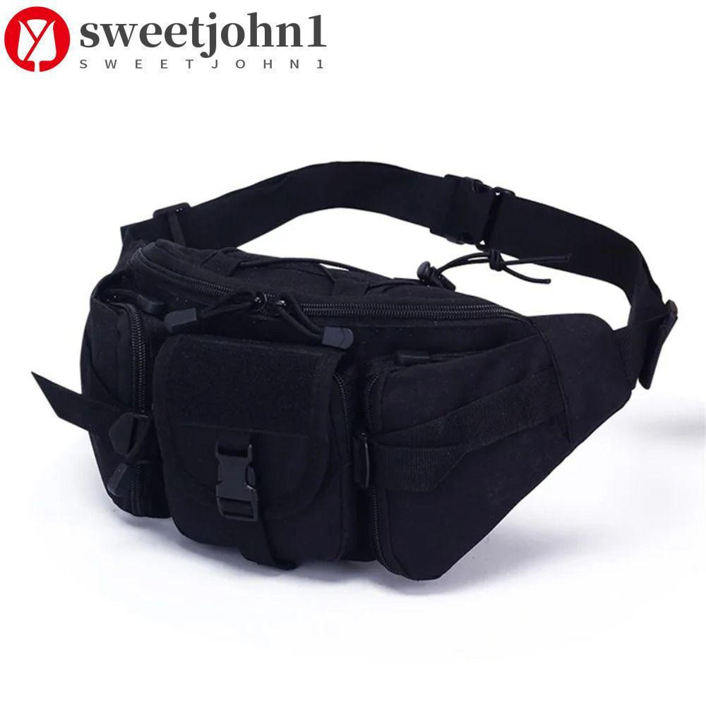 SWEETJOHN1 Pochete De Cintura , Bolsa Molle Masculina De Tecido Oxford À Prova D'água Multifuncional Para Cinto De Escal