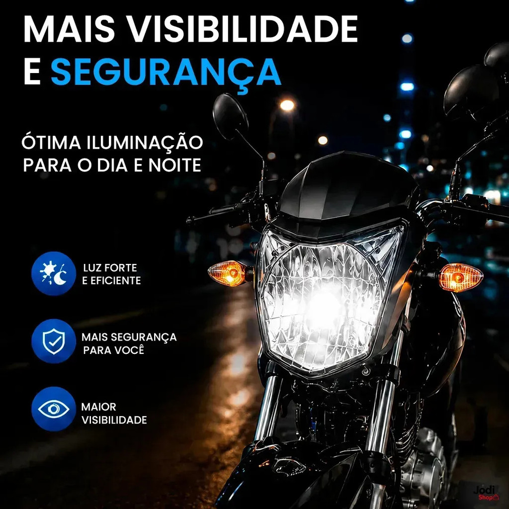 Farol Dianteiro Bloco Óptico Para Moto CG Fan Titan 150 160 Reposição