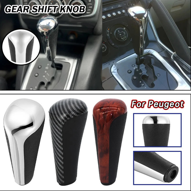 1 Peça de Manopla de Câmbio Automática para Peugeot 206 207 301 307 308 408 508 2008 e Citroen C2 C3 C4 C5 Picasso Elyse