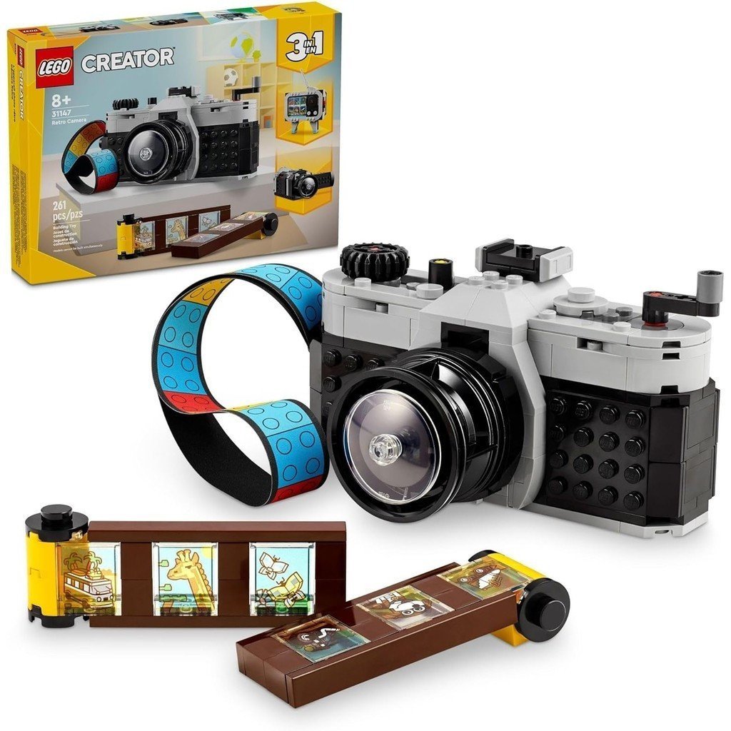 Lego Creator 3 em 1 31147 Câmera Retro (261 peças)