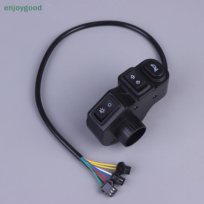 [B & H] DC12V 3 Em 1 Interruptor De Motocicleta Faróis Quádruplos Buzina De Sinal De Mudança Botão Liga/Desliga Para Bic