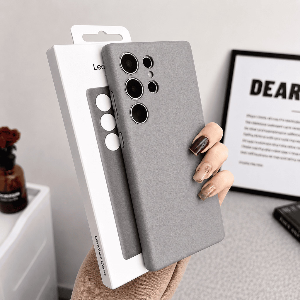 Capa paras24 FE s25FE   S26 S26 Ultra S25 S25 Ultra S24 S24 Plus S24 Ultra S23 S23ULTRA  Couro Premium com MagSafe