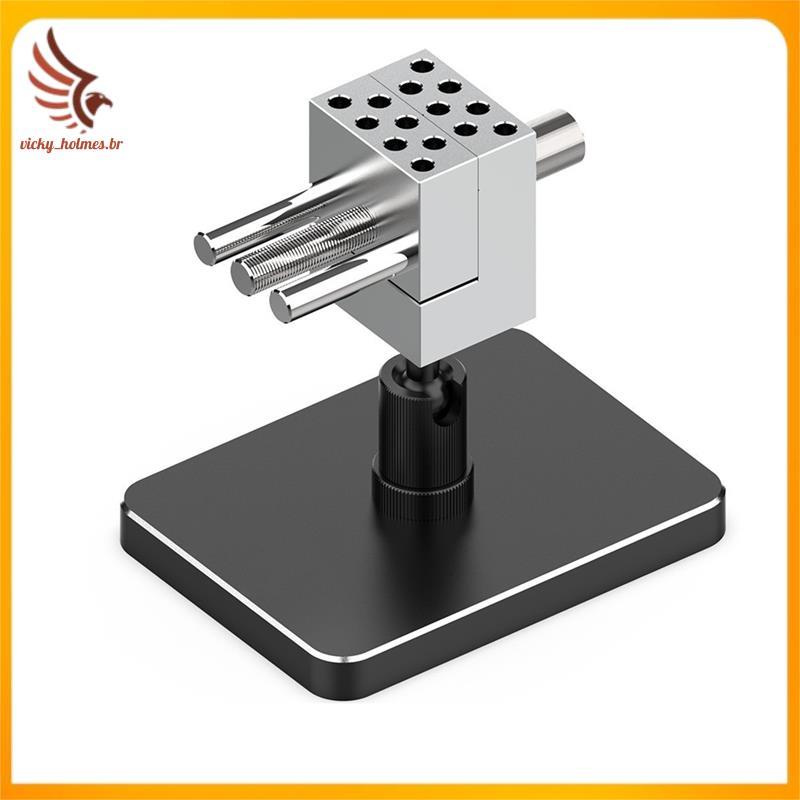 [vicky_holmes.br] T0010 2 Em 1 Mini Torno De Mesa Portátil Braçadeira Ajustável Compacta Para Modelagem Hobby Acessório