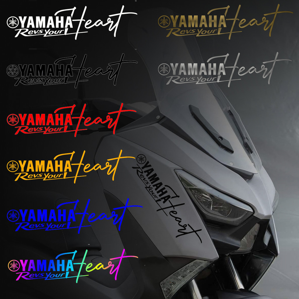 Adesivos Refletivos para Motocicleta Yamaha R3 Mio 125 Ytx 125 Xmax 300 Fazzio Xtz 125 Xsr 155 Fz16