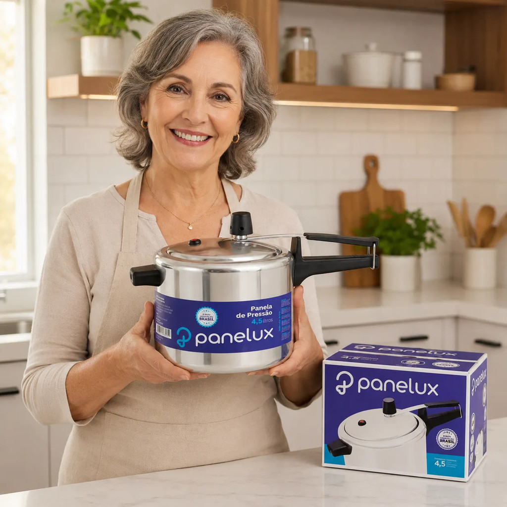 Panela de Pressão 4,5 Litros Panelux Classic