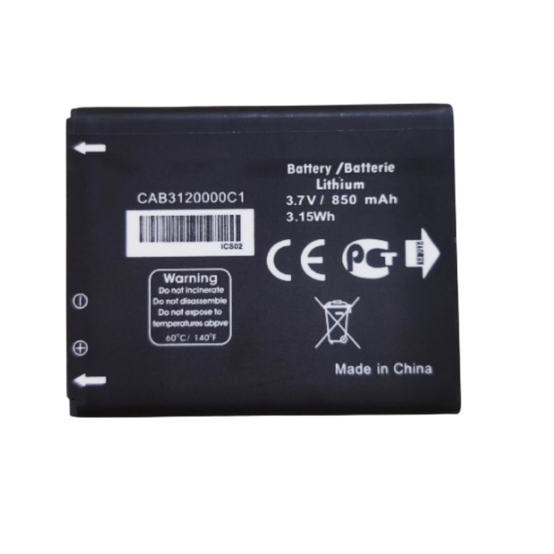 [Estoque pronto] Adequado para Alcatel/Alcatel OT-710 OT-536 OT-807 CAB3120000Bateria C1