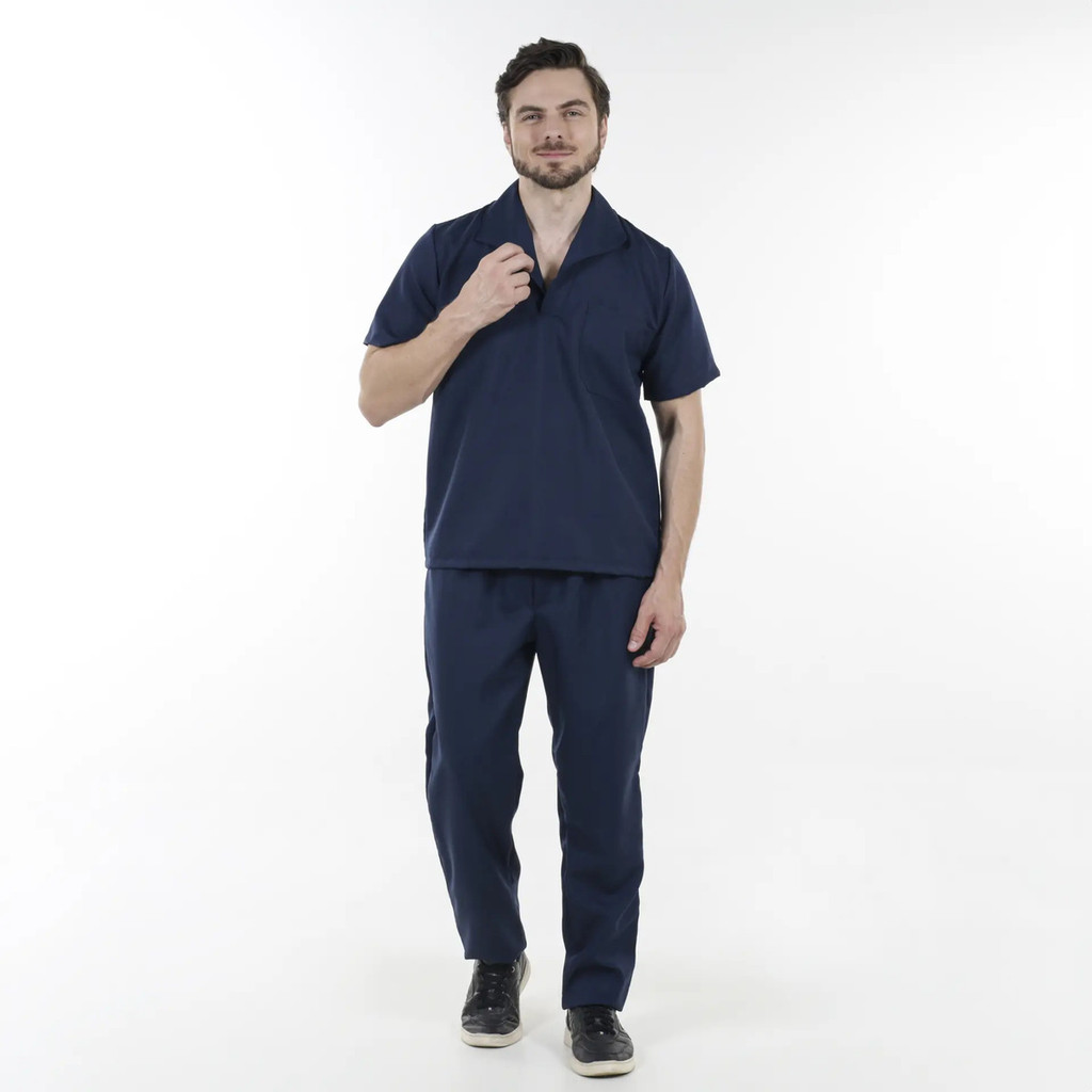 Uniforme Com Camisa Gola Italiana Para Limpeza Produção Copa