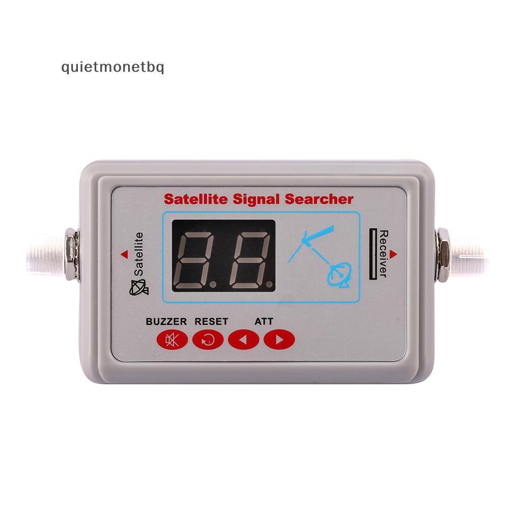 QUE Localizador De Satélite Digital sat Ponteiro De Sinal Ferramenta Receptor De TV Via BR