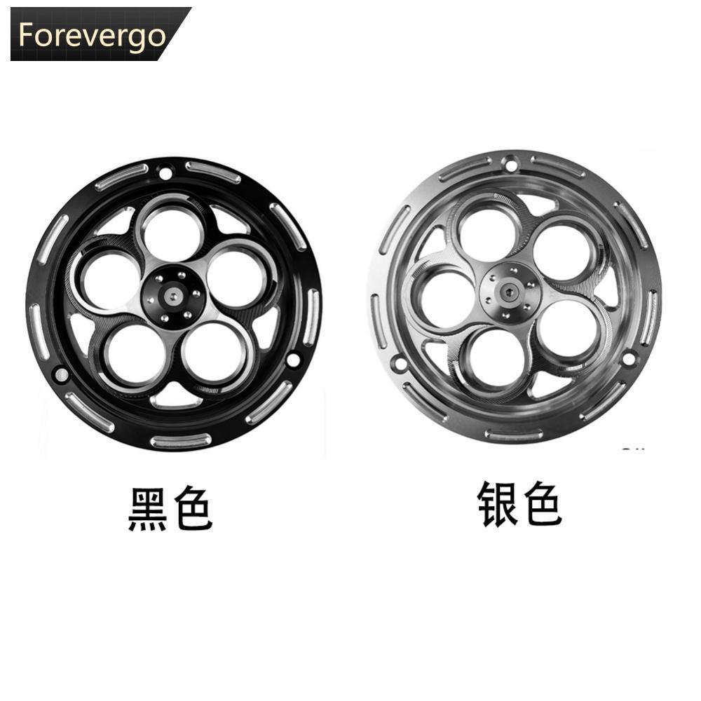 FOREVERGO Motocicleta CNC Alumínio Rotativo Ventilador Capa Para VESPA Primavera Sprint 150 De Refrigeração Mortalha Dec