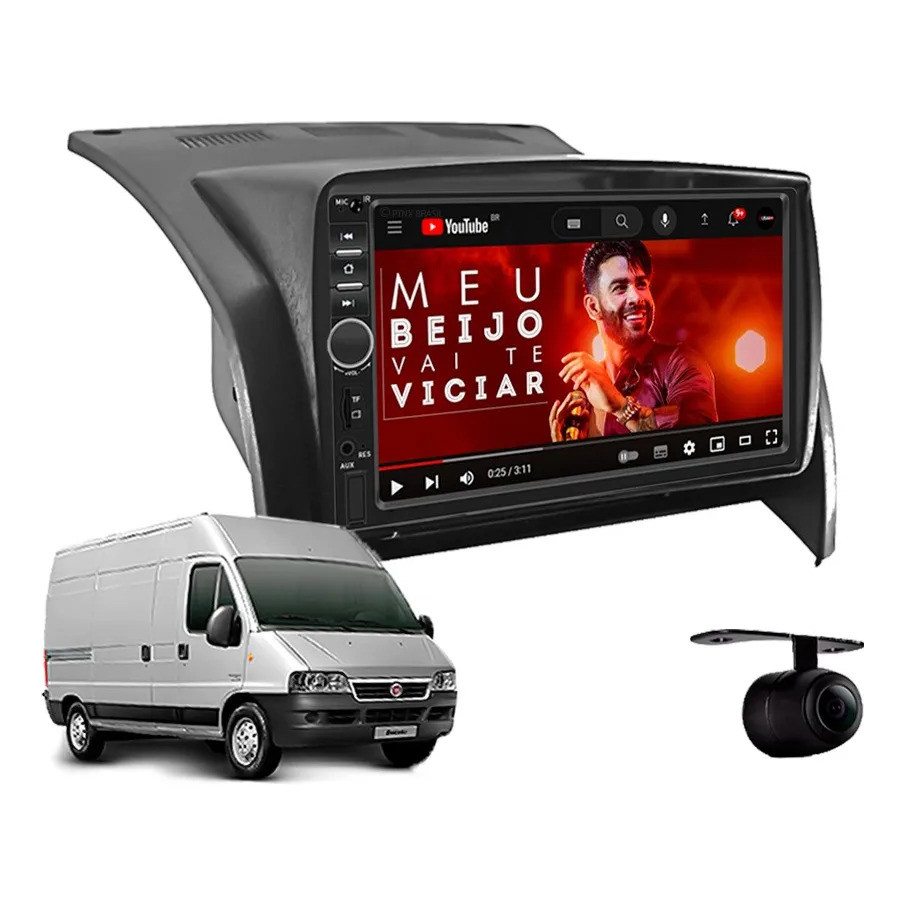 Central Multimídia Fiat Ducato 2005 À 2017