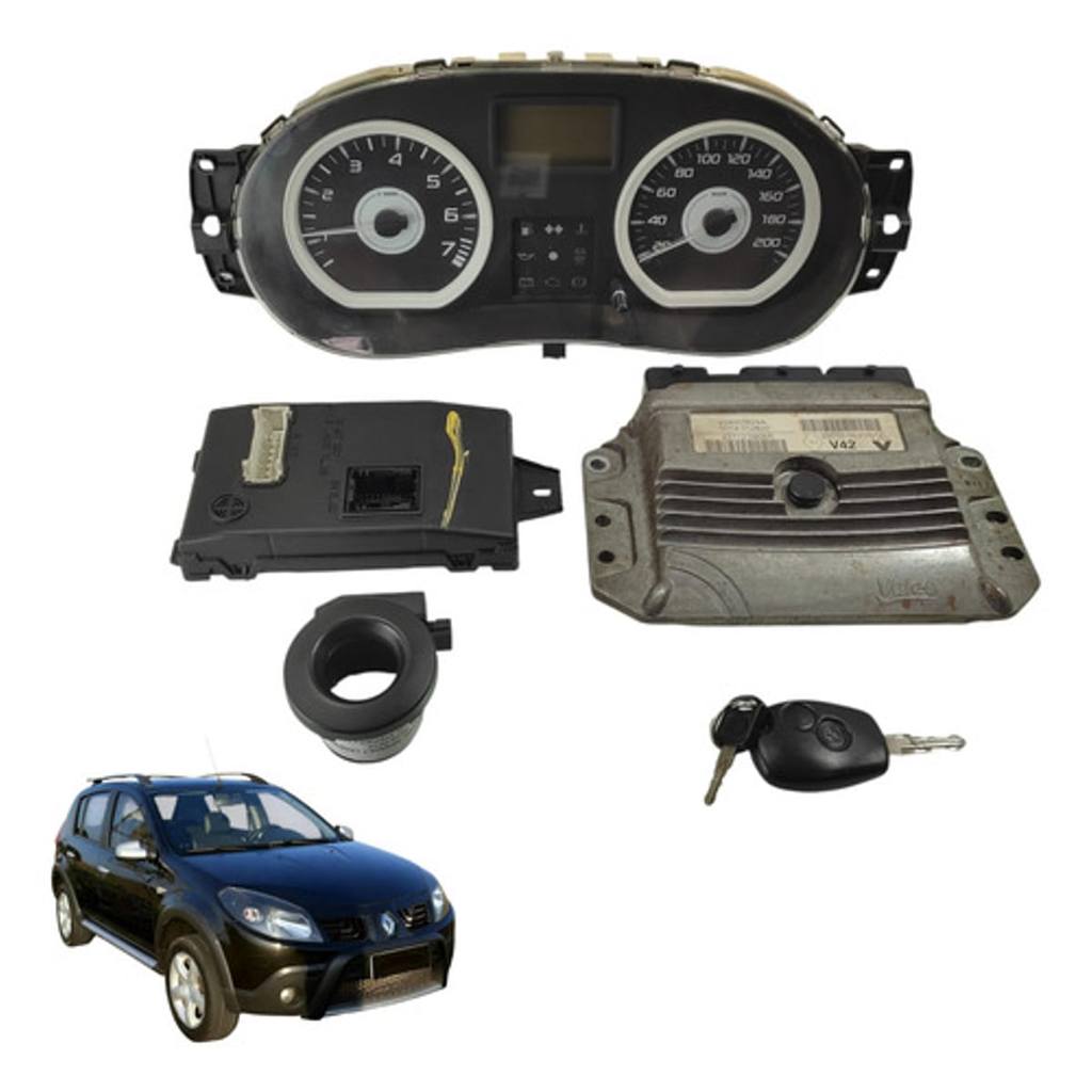 Kit Code Injecao Renault Sandero Stepway Logan 1.6 16v 2010