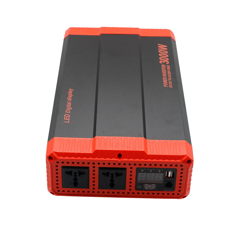 Onda de correção 3.000W Inversor 220VDC12v24v48V60V Inversor Solar para carro com energia externa