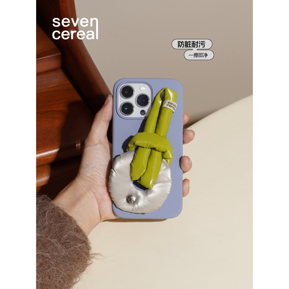 Sete Vales|Original Apple Casual caso de telefone novo estilo iPhone Silicone líquido bonito caso de telefone feminino D