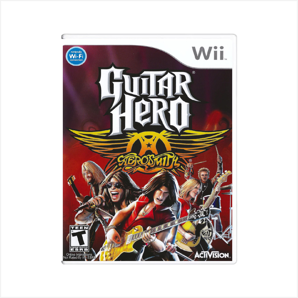 Jogo Guitar Hero Aerosmith - Wii - Usado - Original